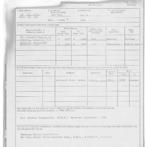 document, titled, education, details transparent PNG cut-out