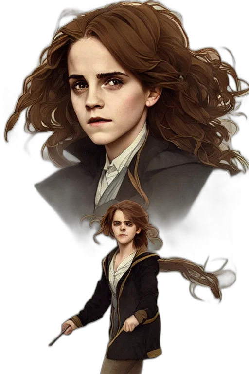 hair, concept art, fantasy art, photorealistic transparent PNG cut-out