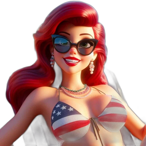 cartoon, comic book art, 3d render, fantasy art transparent PNG cut-out