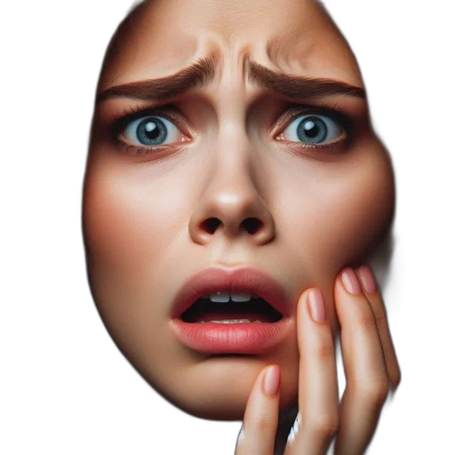 face, mask, jewelry, hair transparent PNG cut-out