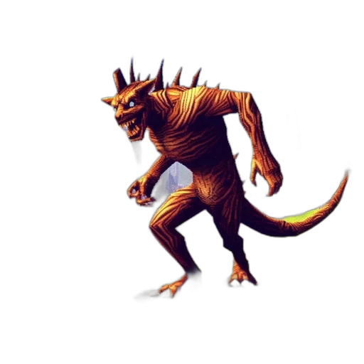 dragon, creature, animal, staff transparent PNG cut-out