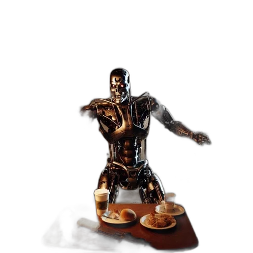 robot, sword, weapon, jewelry transparent PNG cut-out