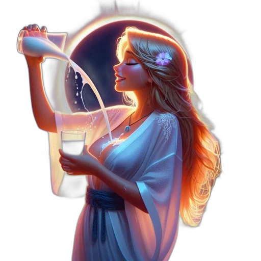 dress, staff, jewelry, bottle transparent PNG cut-out
