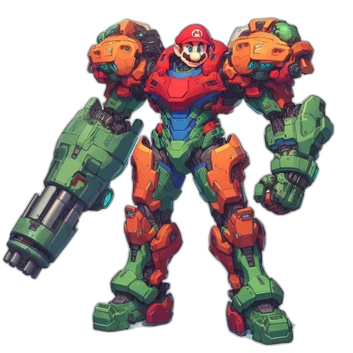 robot, weapon, animal, concept art transparent PNG cut-out