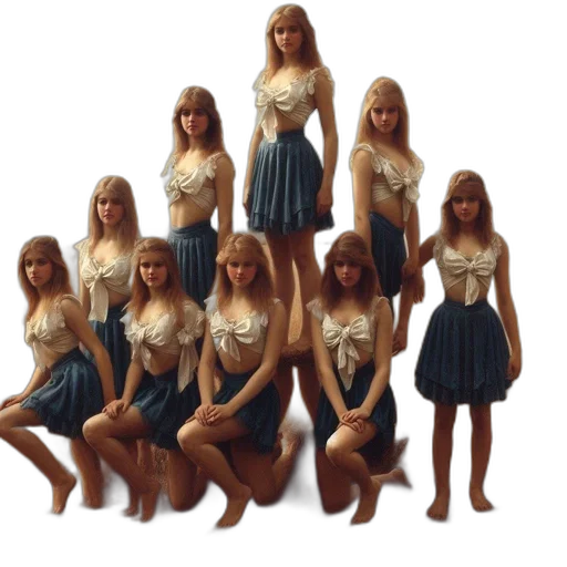 dress, jewelry, 3d render, concept art transparent PNG cut-out