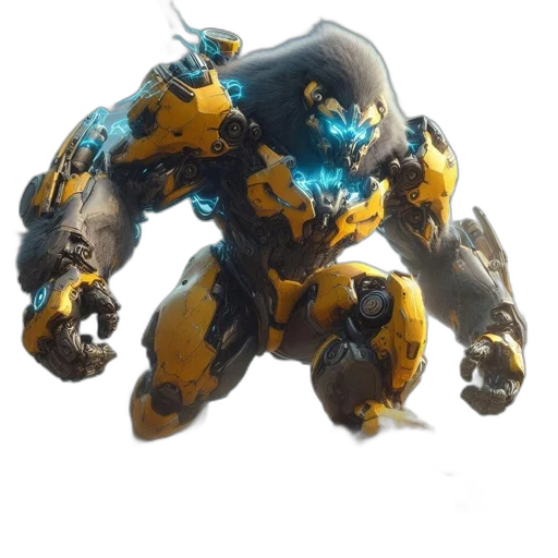 robot, weapon, creature, animal transparent PNG cut-out