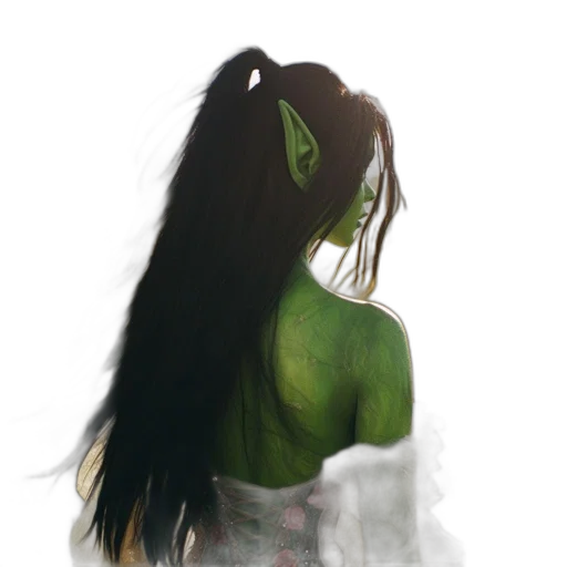 mask, dragon, creature, hair transparent PNG cut-out