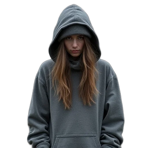 jacket, hat, staff, dress transparent PNG cut-out