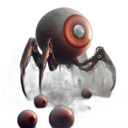 creature, robot, animal, mask transparent PNG cut-out