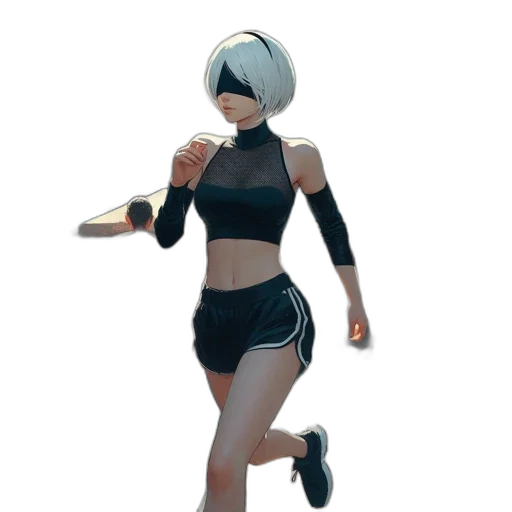 dress, jacket, robot, mask transparent PNG cut-out