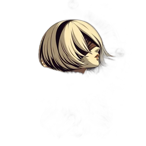 hair, face, mask, crown transparent PNG cut-out