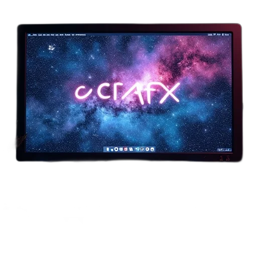 staff, cyberpunk, outer space, photo transparent PNG cut-out