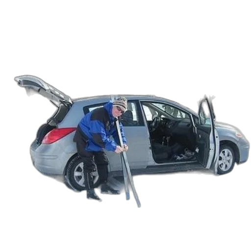 car, staff, umbrella, weapon transparent PNG cut-out