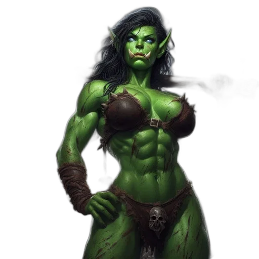 fantasy art, concept art, comic book art, pixel art transparent PNG cut-out