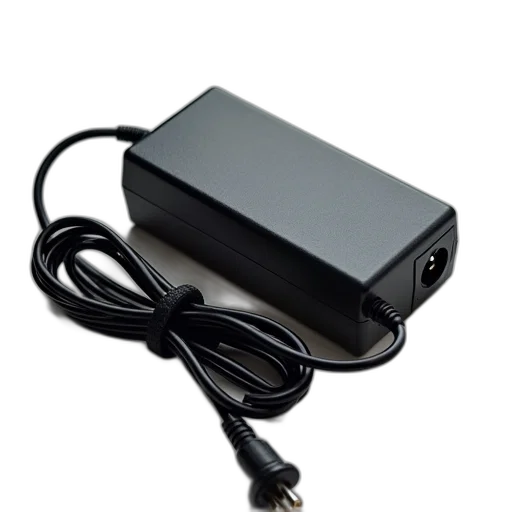 laptop, adapter, charger, ibm transparent PNG cut-out