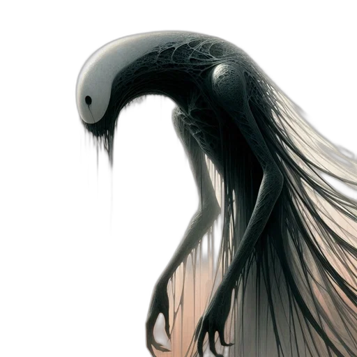 creature, hair, animal, mask transparent PNG cut-out