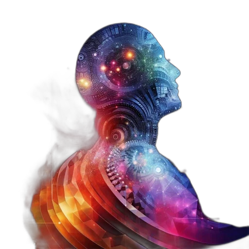 mask, face, robot, fantasy art transparent PNG cut-out