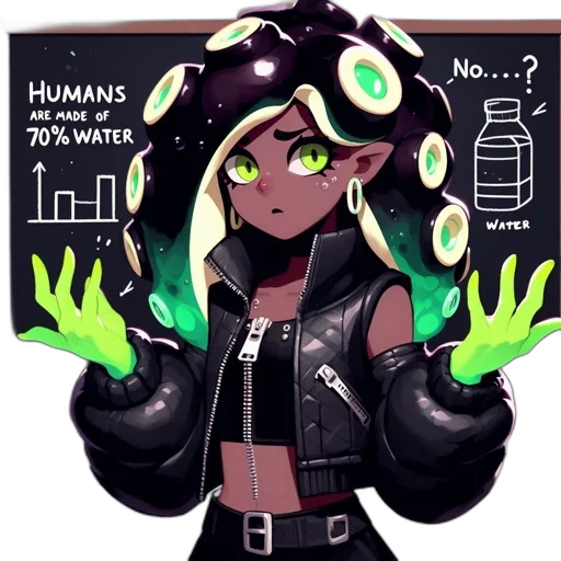 jacket, robot, staff, creature transparent PNG cut-out