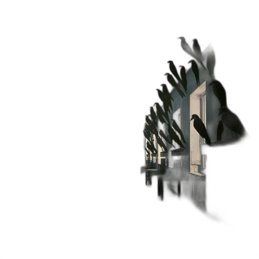 building, furniture, crown, robot transparent PNG cut-out