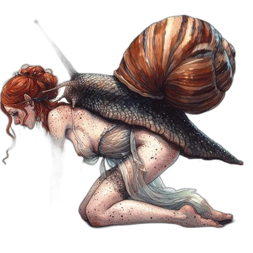 hair, creature, animal, staff transparent PNG cut-out