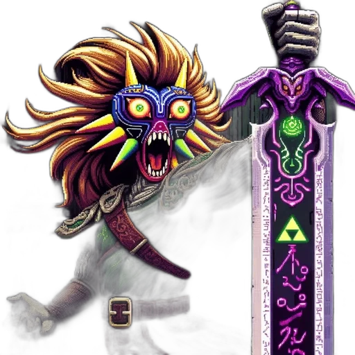 staff, sword, mask, weapon transparent PNG cut-out