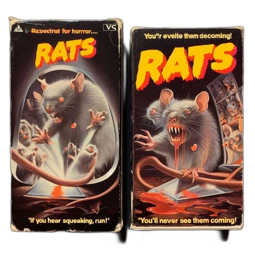 concept art, two, vhs, tape transparent PNG cut-out