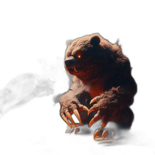 dragon, creature, mask, staff transparent PNG cut-out