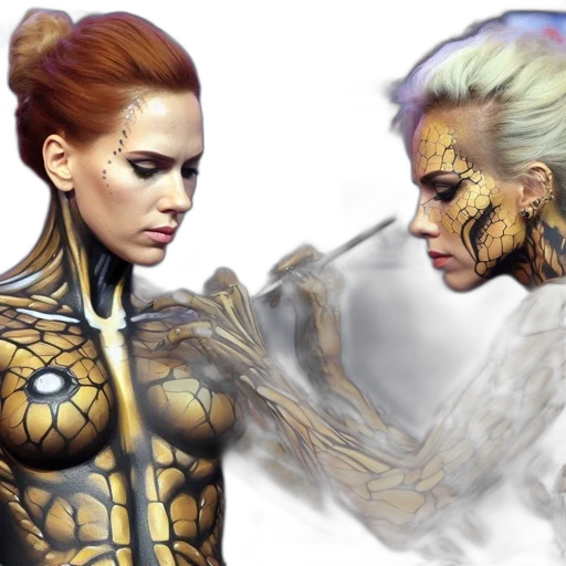 concept art, fantasy art, comic book art, photorealistic transparent PNG cut-out