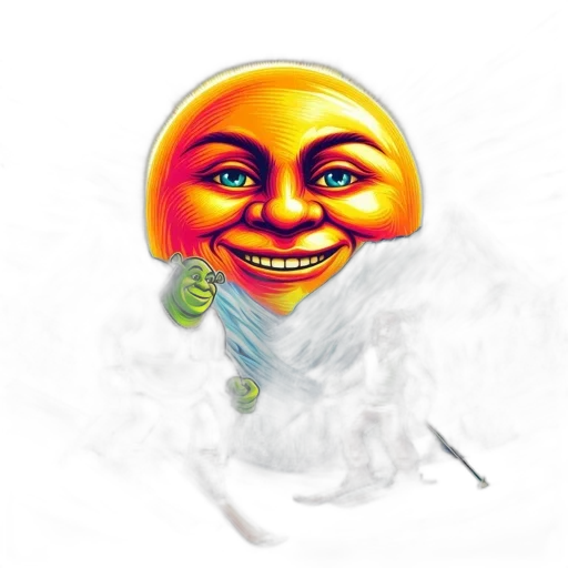 mask, face, creature, staff transparent PNG cut-out
