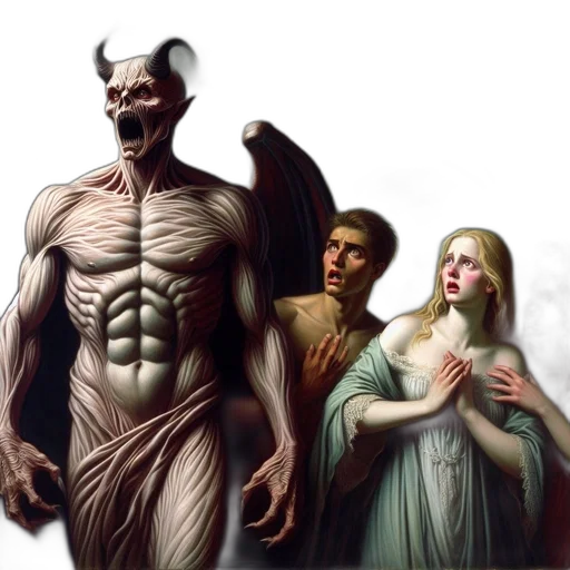 creature, fantasy art, concept art, comic book art transparent PNG cut-out