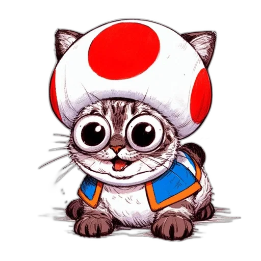 animal, staff, hat, creature transparent PNG cut-out