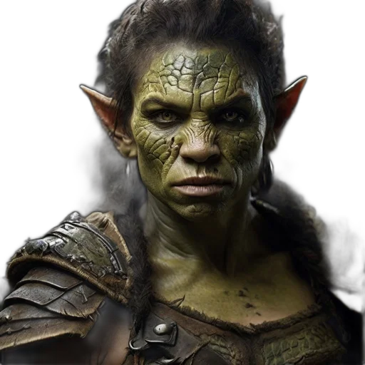 face, mask, dragon, staff transparent PNG cut-out