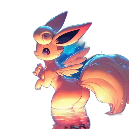 creature, staff, animal, dragon transparent PNG cut-out