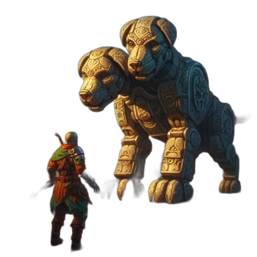 animal, creature, concept art, fantasy art transparent PNG cut-out