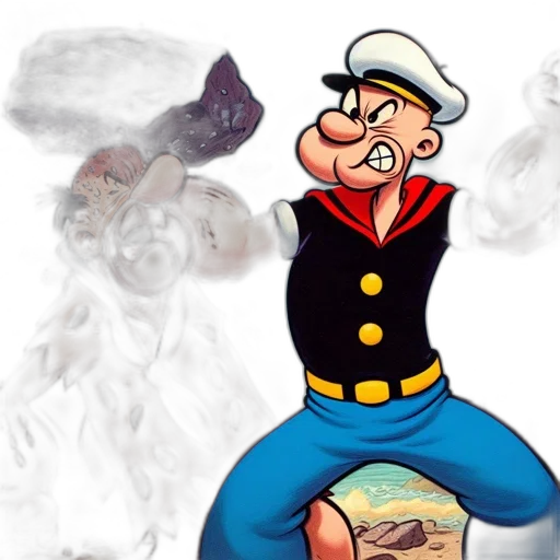 staff, concept art, cartoon, comic book art transparent PNG cut-out