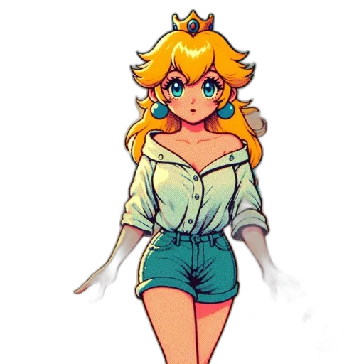 crown, dress, staff, sword transparent PNG cut-out