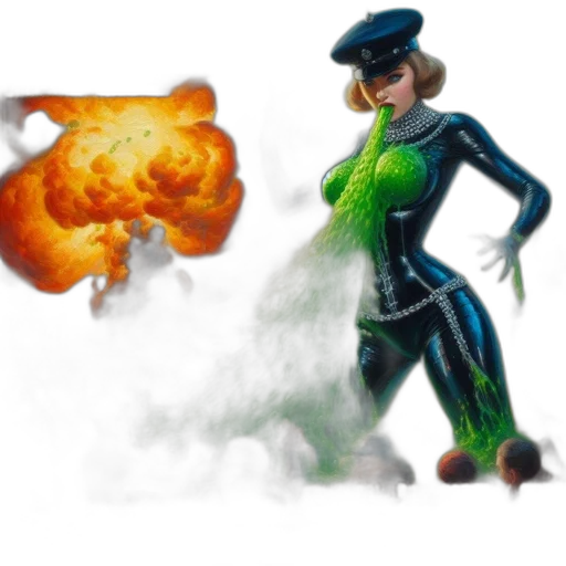 concept art, comic book art, 3d render, fantasy art transparent PNG cut-out