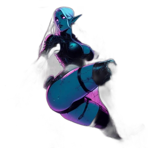 robot, dragon, dress, staff transparent PNG cut-out