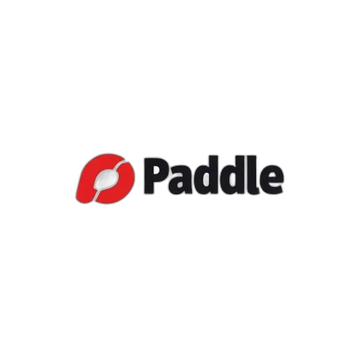 white, logo, word, paddle transparent PNG cut-out