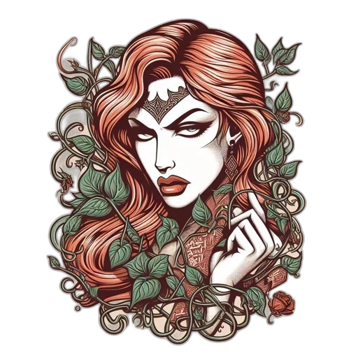 crown, comic book art, fantasy art, watercolor transparent PNG cut-out
