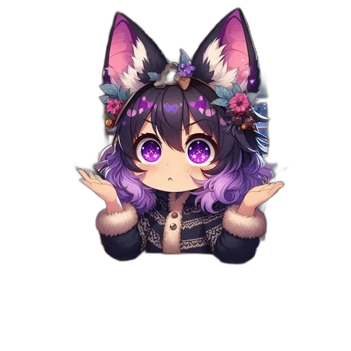 staff, creature, animal, anime transparent PNG cut-out