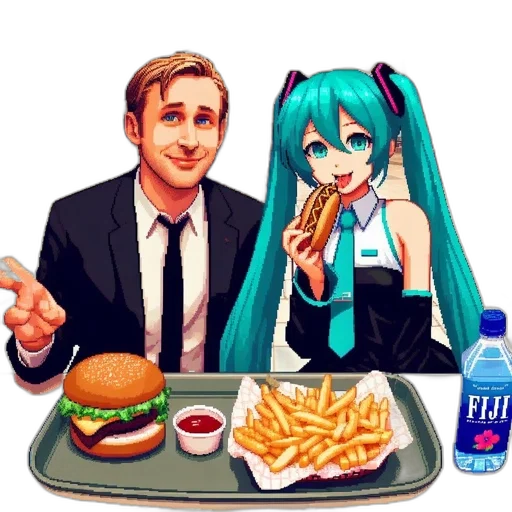 food, animal, robot, anime transparent PNG cut-out