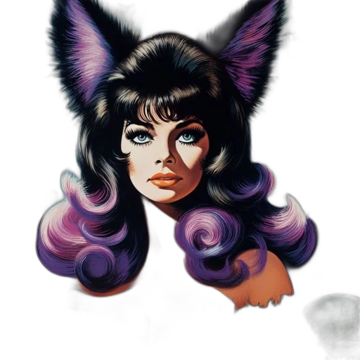 fantasy art, comic book art, concept art, photorealistic transparent PNG cut-out