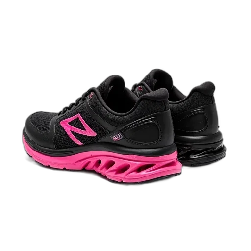 shoes, 3d render, pair, black transparent PNG cut-out