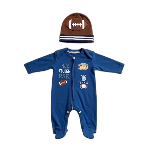 toddler, outfit, consisting, blue transparent PNG cut-out