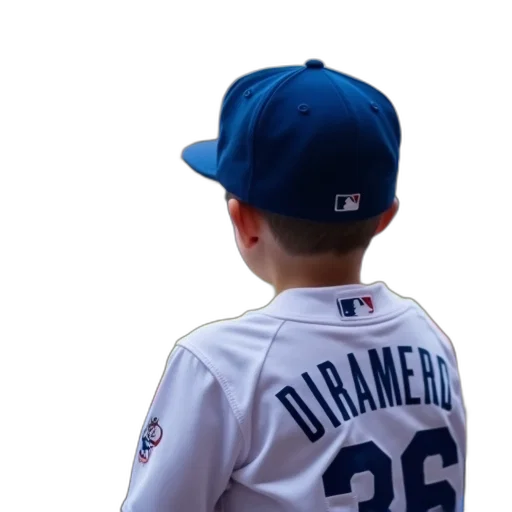hat, animal, young, dodgers transparent PNG cut-out