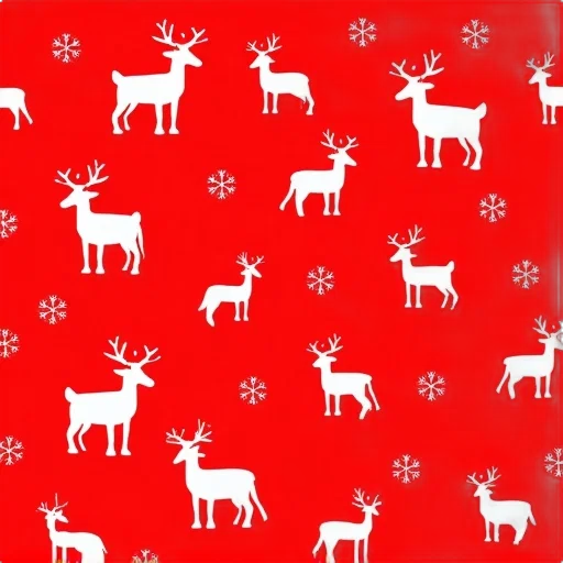 red, seamless, pattern, white transparent PNG cut-out