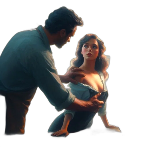 concept art, 3d render, photorealistic, comic book art transparent PNG cut-out