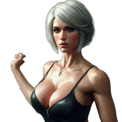 dress, face, weapon, concept art transparent PNG cut-out