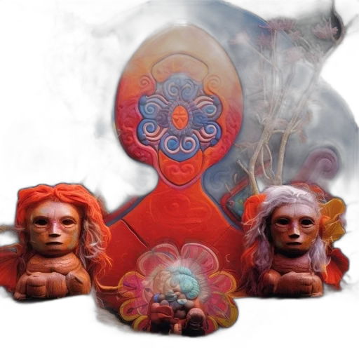 mask, concept art, wooded, setting transparent PNG cut-out